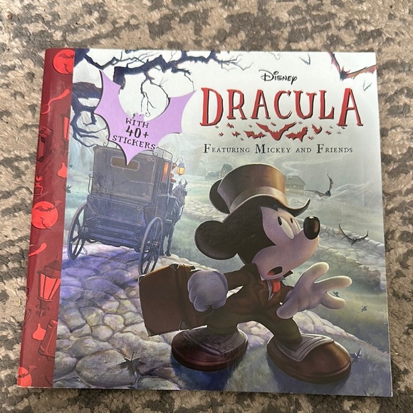 Disney Dracula Adventure Book with Stickers - Picture 1 of 1